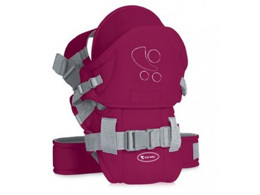 Рюкзак-переноска для детей «Treveller Comfort» цвет красный